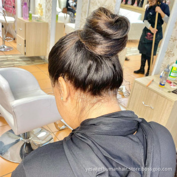 Wholesale Cheap Hd Full Swiss Lace Front Wig Pre Plucked Straight Raw Indian Virgin Human Hair Transparent 360 Lace Frontal Wig